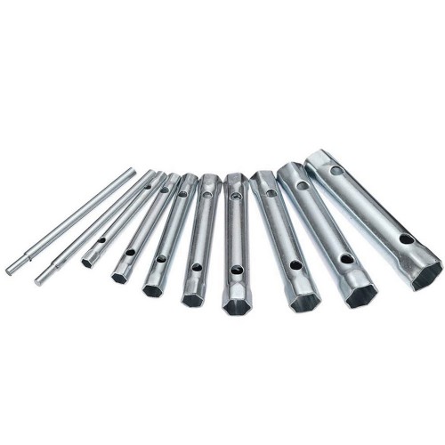 Set 10 Pz Di Chiavi Tubolari Esagonali Utensili In Acciaio A Doppia Estremita'	